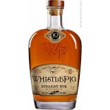 WHISTLE PIG 10 YEARS OLD STRAIGHT RYE WHISKEY
